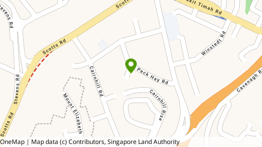 Map showing the location of Casa Novacrest