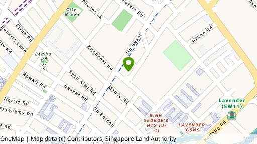 Map showing the location of 9/A/B/C & 11/A/B/C