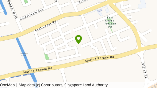 Map showing the location of Cayman Residences