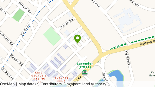 Map showing the location of 32 Penhas Road