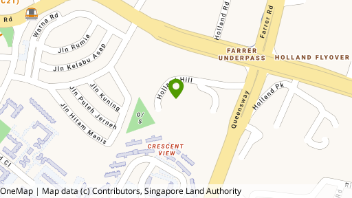 Map showing the location of Olina Lodge