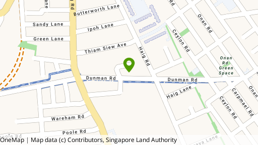 Map showing the location of Questa @ Dunman