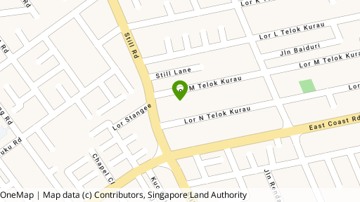 Map showing the location of Le M Residence