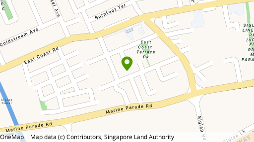 Map showing the location of 5 East Coast Avenue