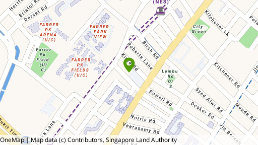Map showing the location of 28 RC Suites