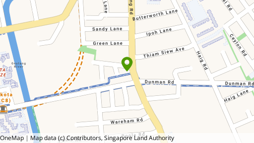 Map showing the location of Taipan Jade