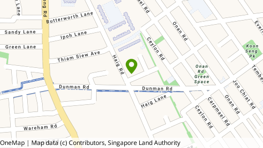 Map showing the location of Haig Ten