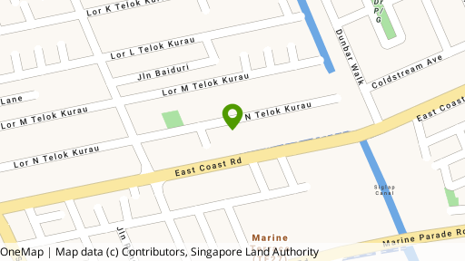 Map showing the location of 64 Lorong N Telok Kurau