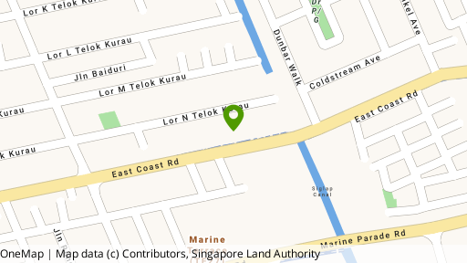 Map showing the location of Ivory Apartments