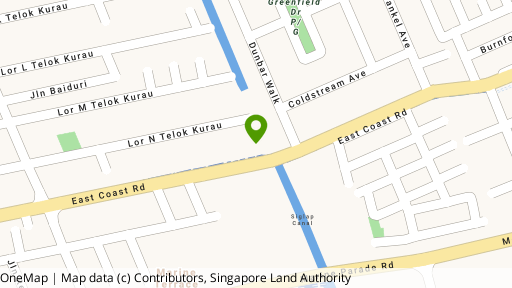 Map showing the location of The Ambrosia
