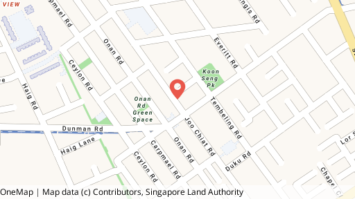 Map showing the location of 267 Joo Chiat Road