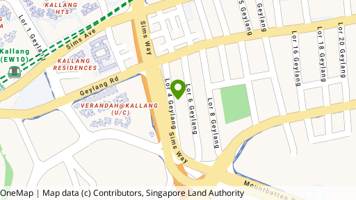 Map showing the location of Amber Investment Pte Ltd