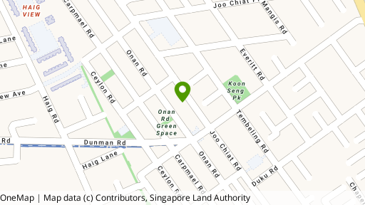 Map showing the location of Ideal Place