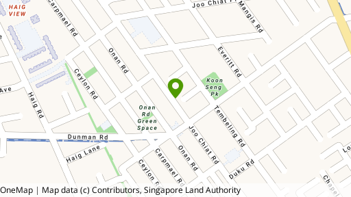 Map showing the location of 253B Joo Chiat Road