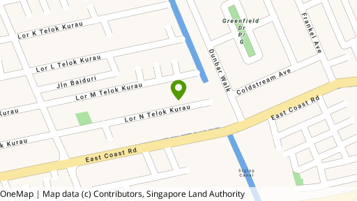 Map showing the location of Baywind Residences