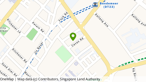 Map showing the location of Cavan Suites