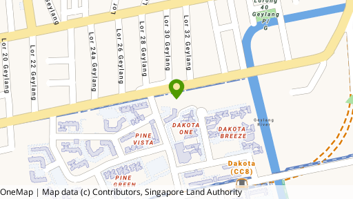 Map showing the location of Cassia View