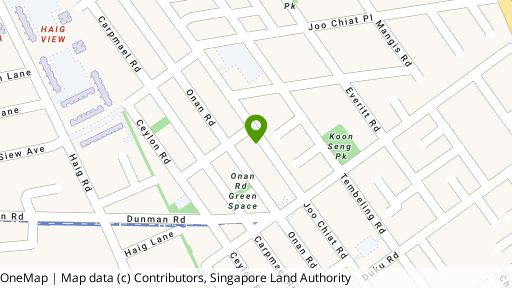 Map showing the location of Joo Chiat Court