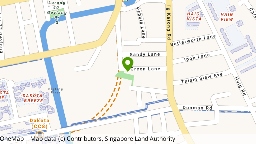 Map showing the location of Signature Residence