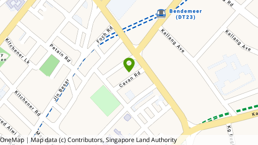 Map showing the location of 31 Cavan Road
