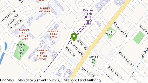 Map showing the location of Soho 188
