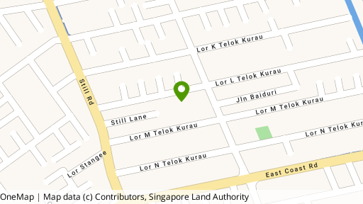 Map showing the location of Laverne's Loft