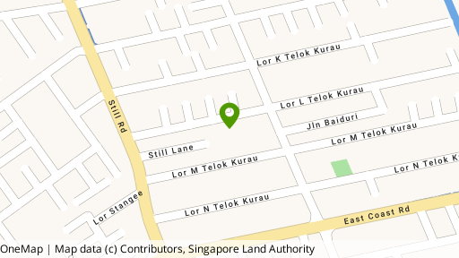 Map showing the location of 60B Lorong L Telok Kurau