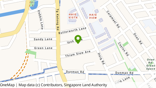 Map showing the location of Imperial Heights