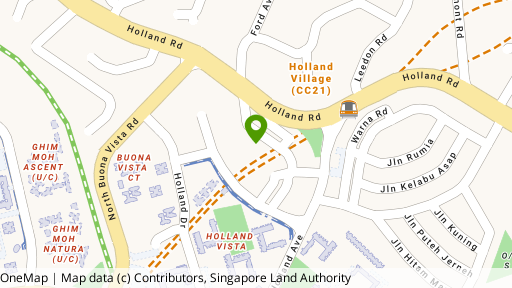 Map showing the location of 29A Lorong Mambong