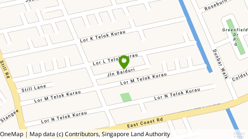 Map showing the location of Grace Garden