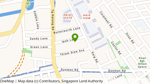 Map showing the location of Emery Point