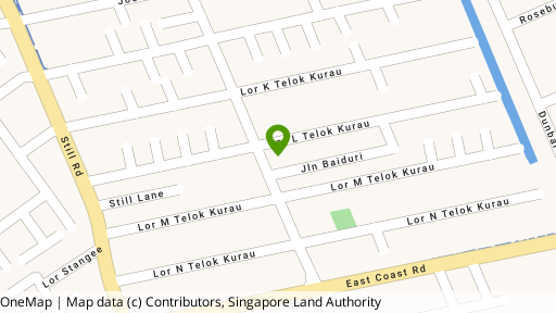 Map showing the location of Telok Mansion