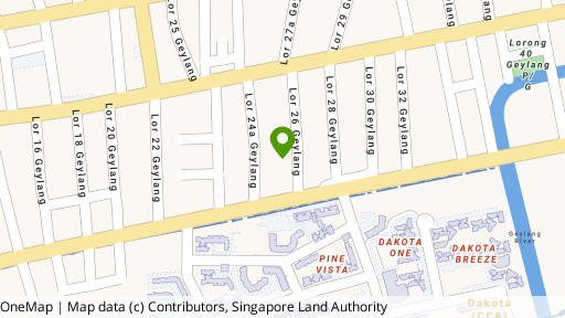 Map showing the location of 28 Imperial Residences