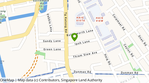 Map showing the location of Bella Casita