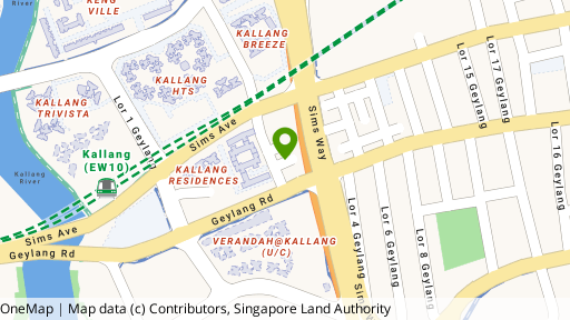 Map showing the location of Canne Ville