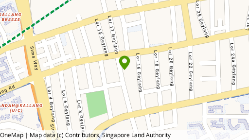Map showing the location of Central Imperial