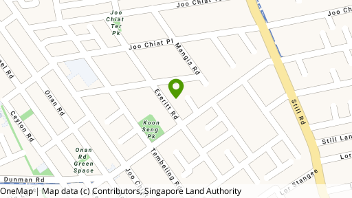 Map showing the location of Torie Mansions