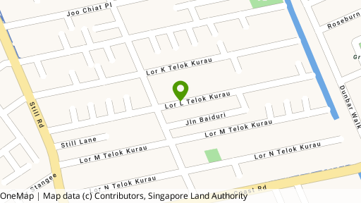 Map showing the location of Blu Coral Condo