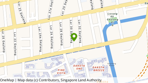 Map showing the location of 33 Residences