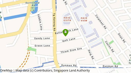 Map showing the location of Butterworth 8