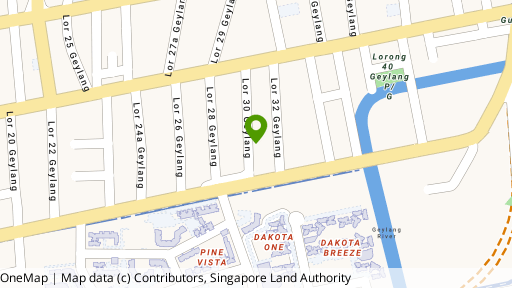 Map showing the location of Viento