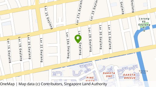 Map showing the location of Guilin Court