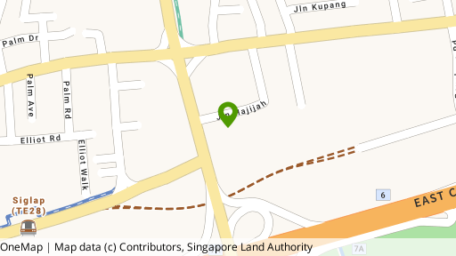 Map showing the location of The Taipan