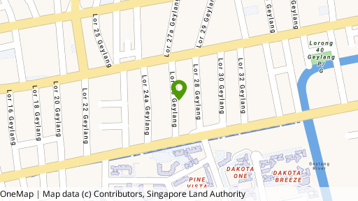 Map showing the location of Casa Aerata
