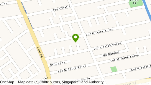 Map showing the location of Veranda