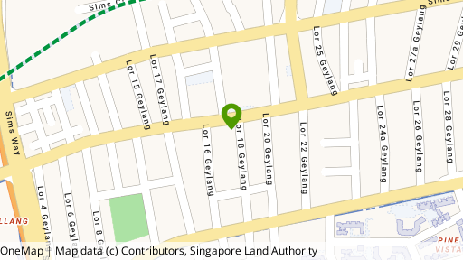 Map showing the location of Le Regal
