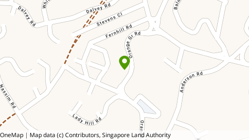 Map showing the location of Garden Apartment
