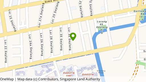 Map showing the location of Silverscape
