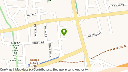 Map showing the location of Ong's Mansion