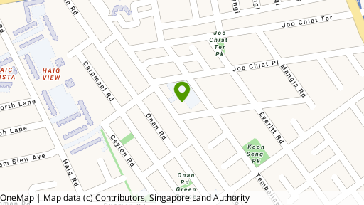 Map showing the location of Jc Residence